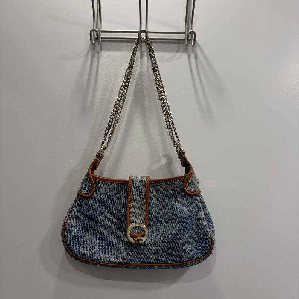 Sandro denim shoulder bag